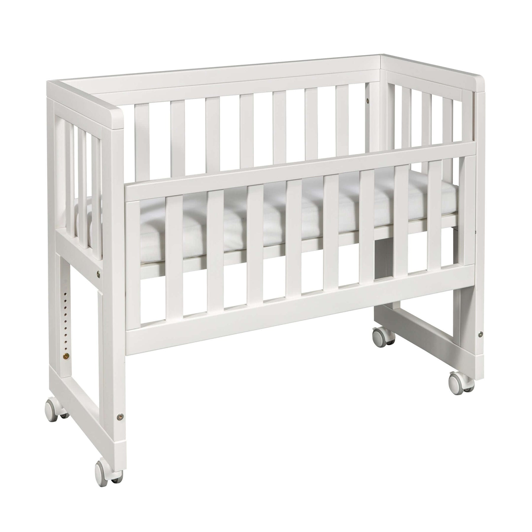 Bedside Crib mini bed/ cradle Oslo WHITE