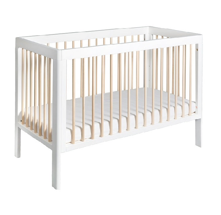 Cot Lukas Duo WHITE NATURAL
