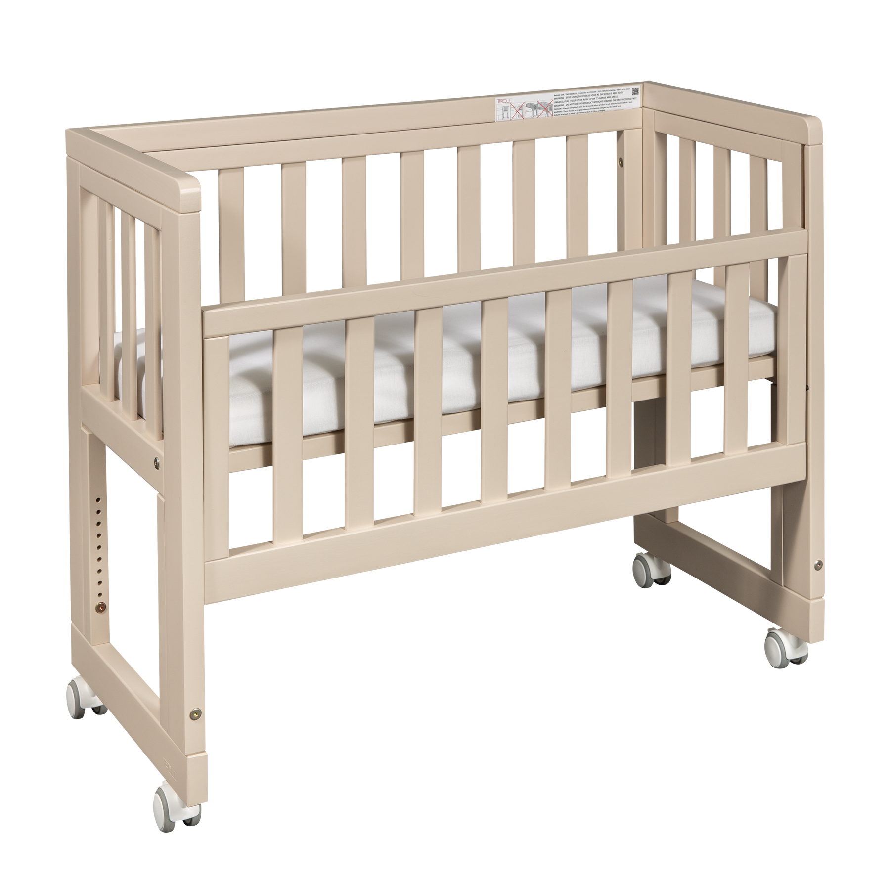 Bedside mini bed/ cradle Oslo - SAND