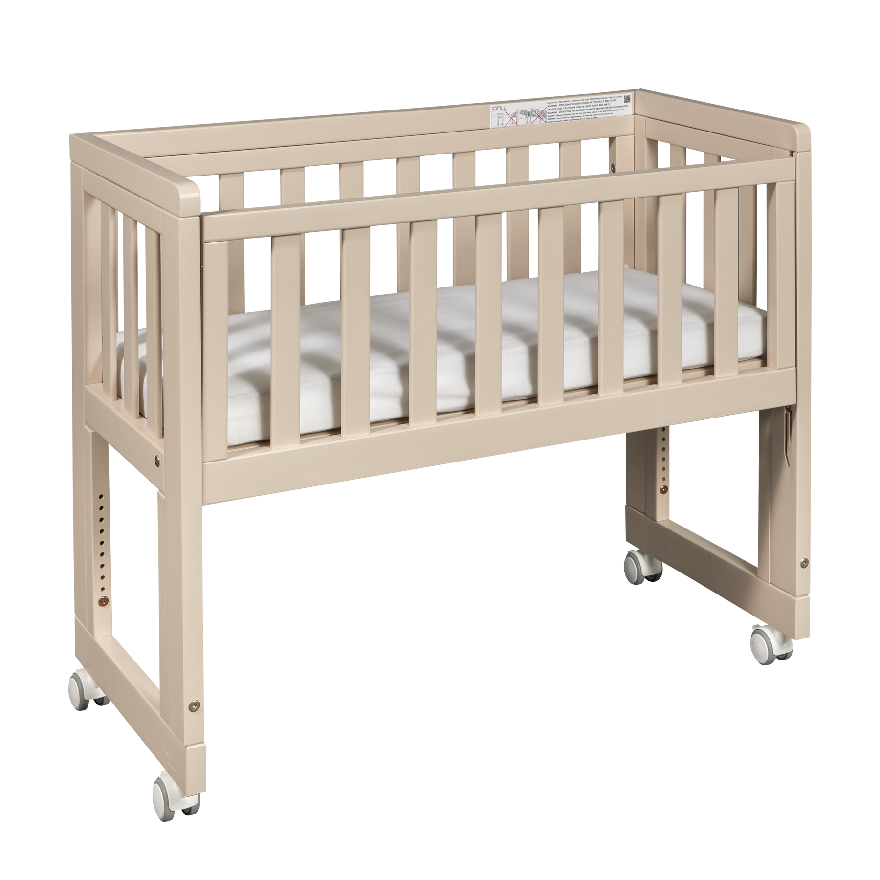 Bedside mini bed/ cradle Oslo - SAND