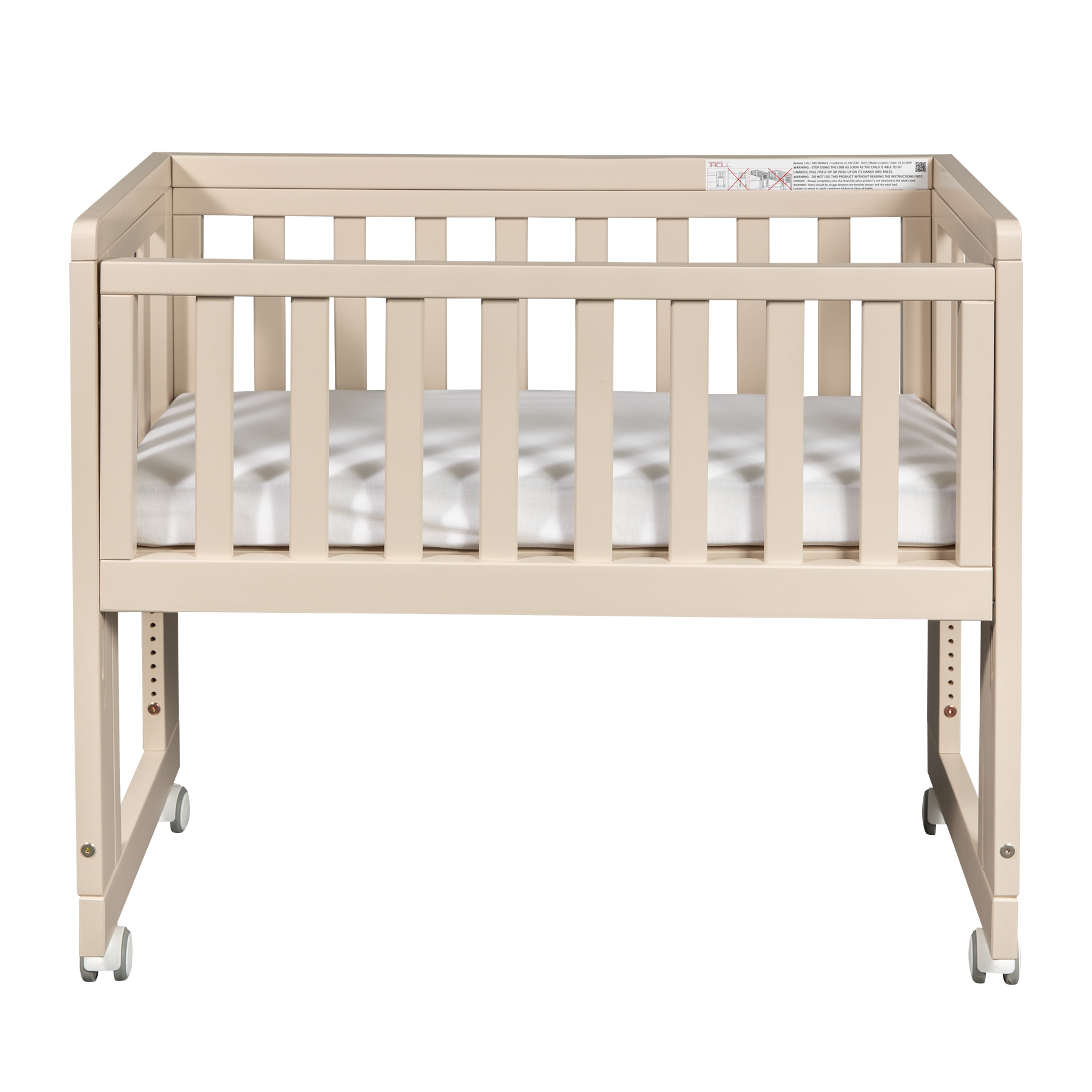 Bedside mini bed/ cradle Oslo - SAND