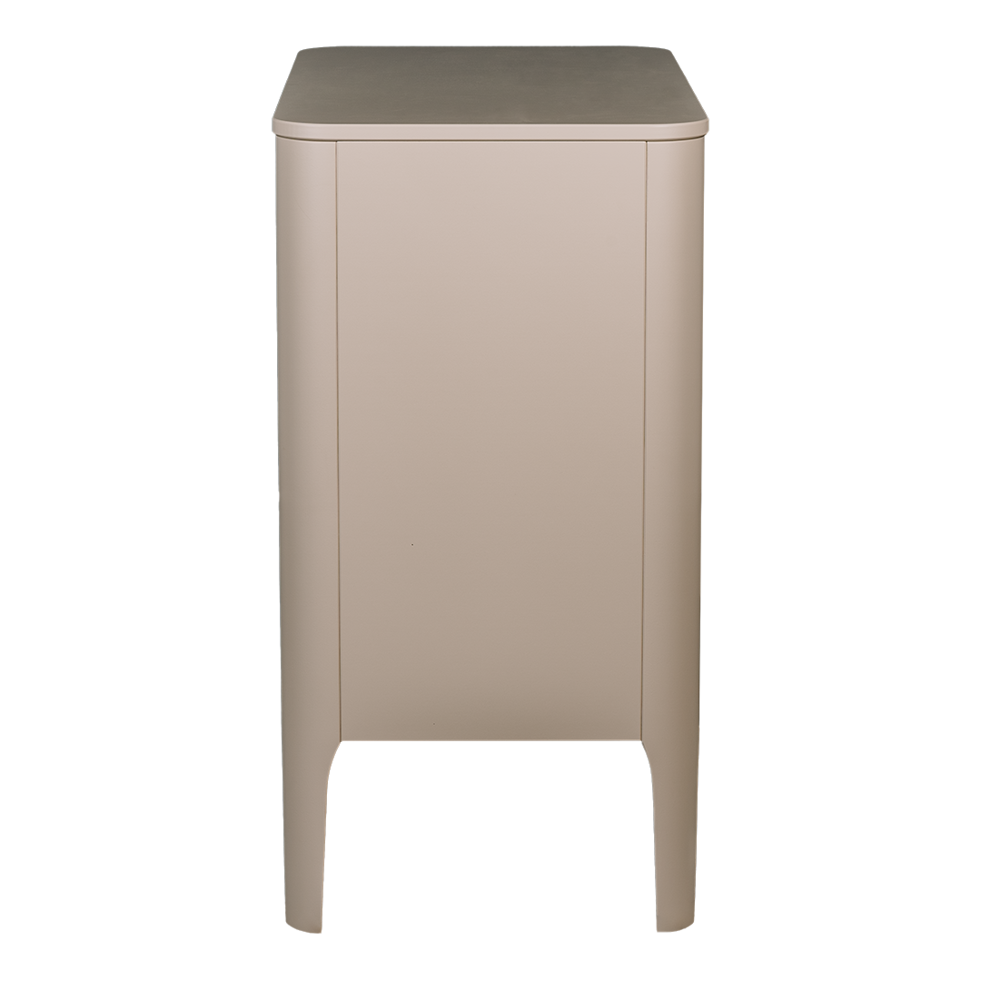 Wave chest of drawers. Assembled. SAND