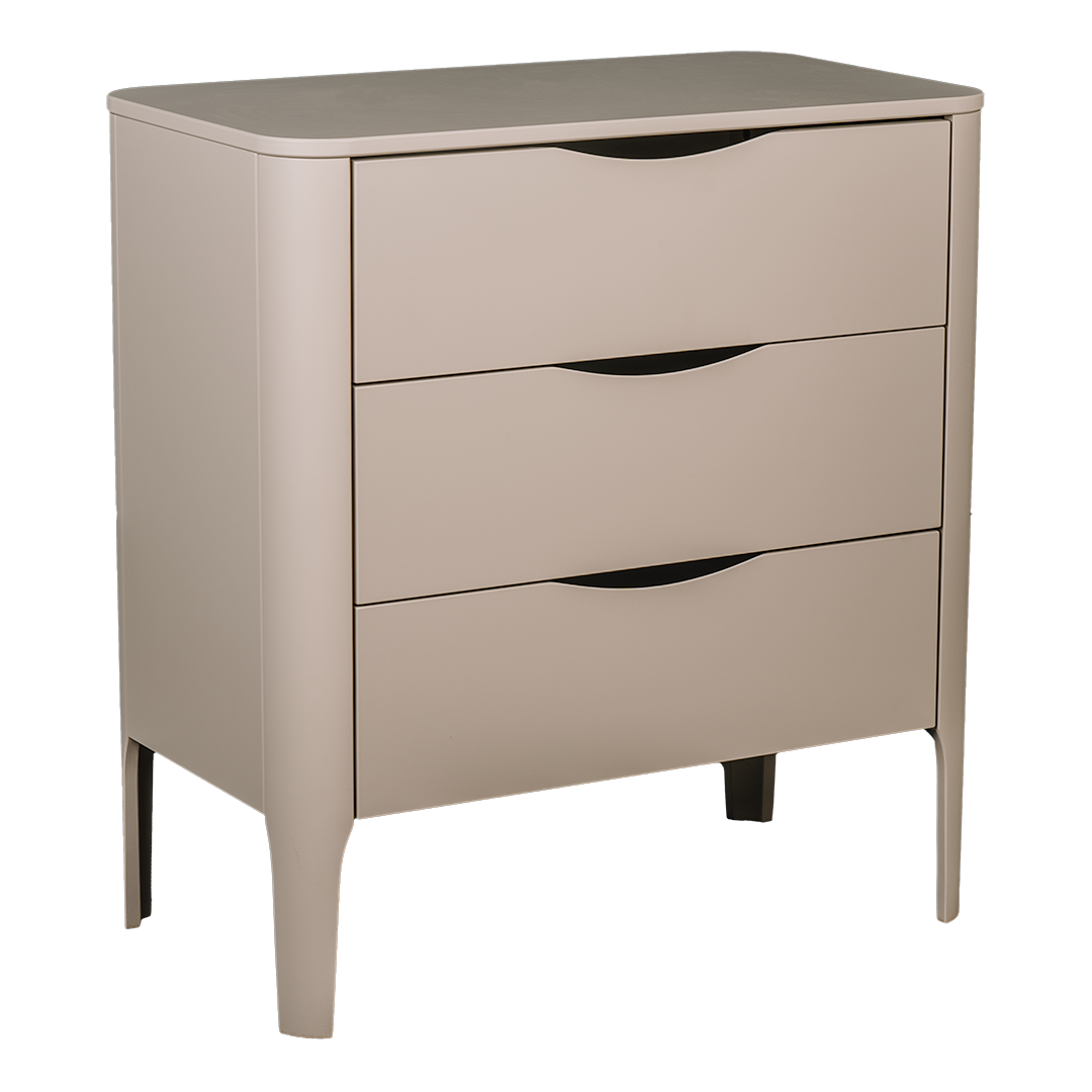 Wave chest of drawers. Assembled. SAND